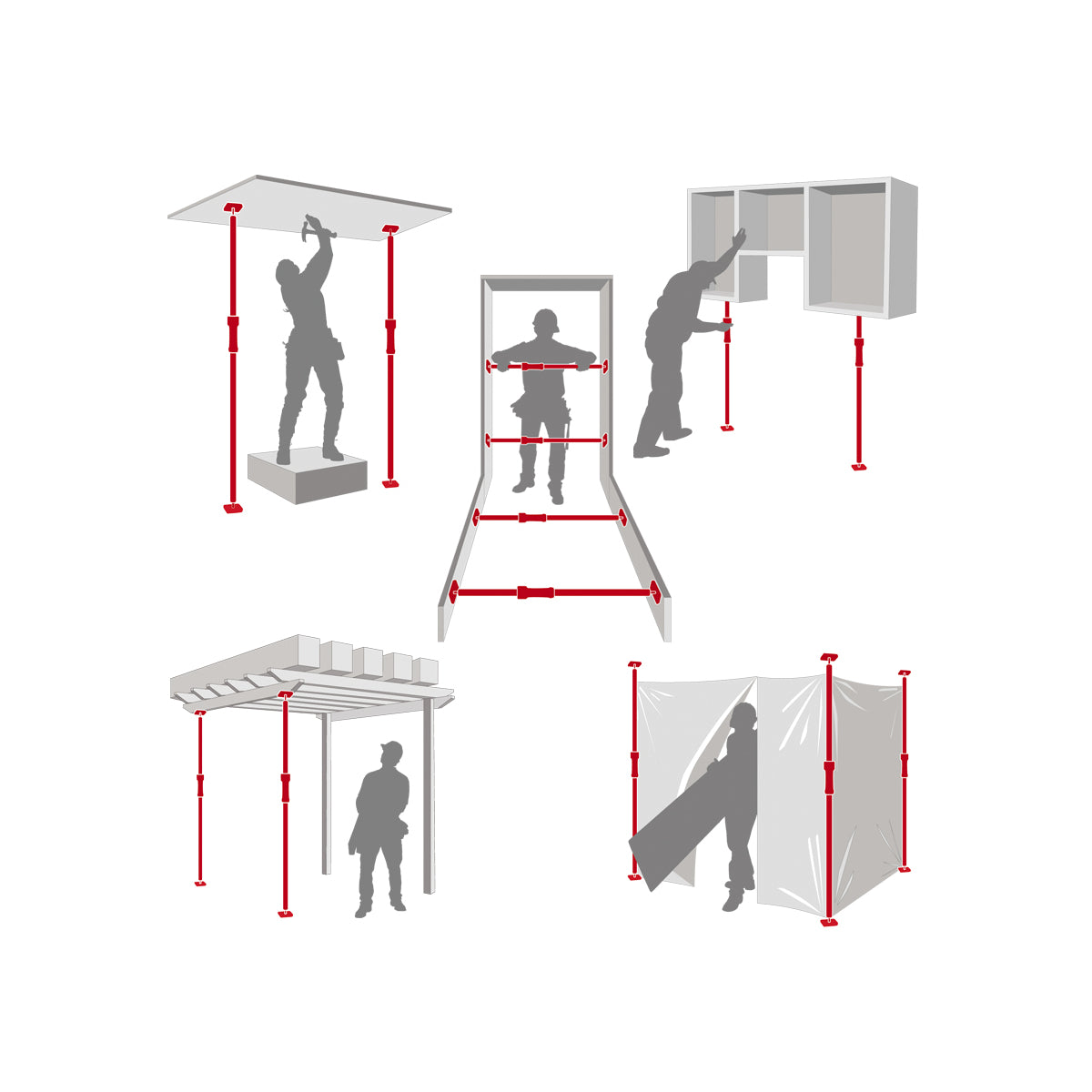  Piher ÉtaiTop P1 Réglabe De 60 à 100cm (30010)
