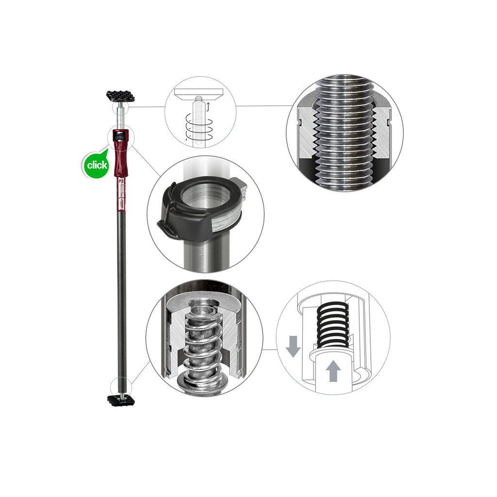  Piher ÉtaiTop P3 Réglabe De 155 à 290cm (30012)