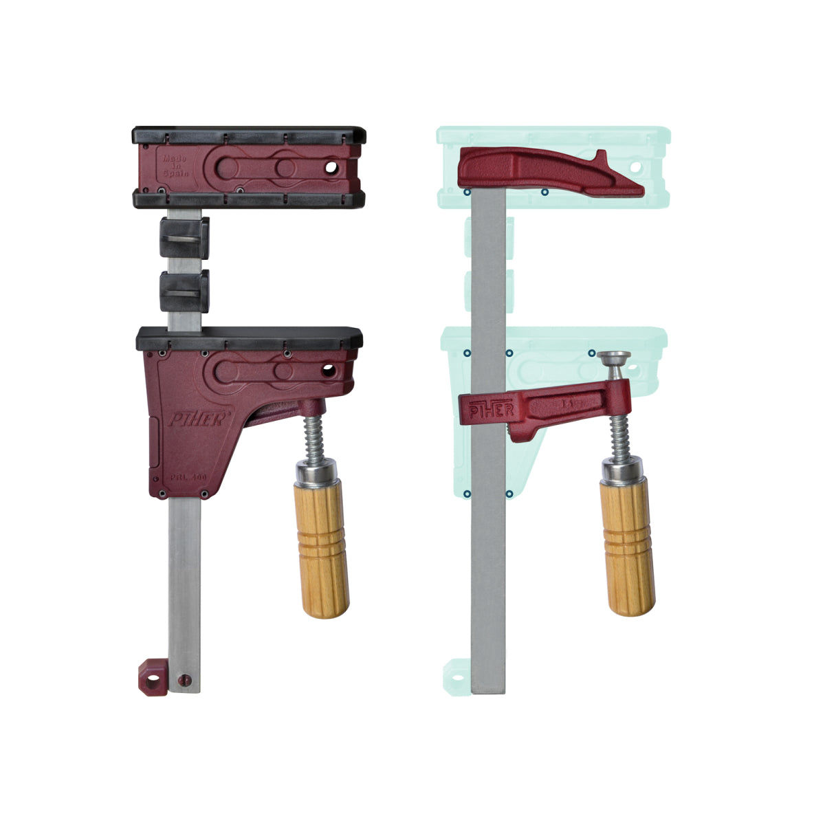  Piher Serre-joint Parallèle 60cm PRL 400 (02660)