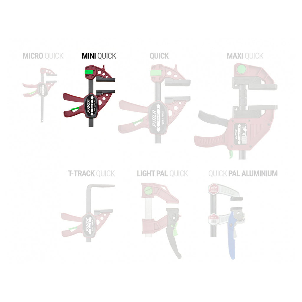 Piher Serre-joint Rapide Mini Quick 300mm (52430)