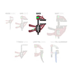  Piher Serre-joint Rapide Quick 450mm (52645)