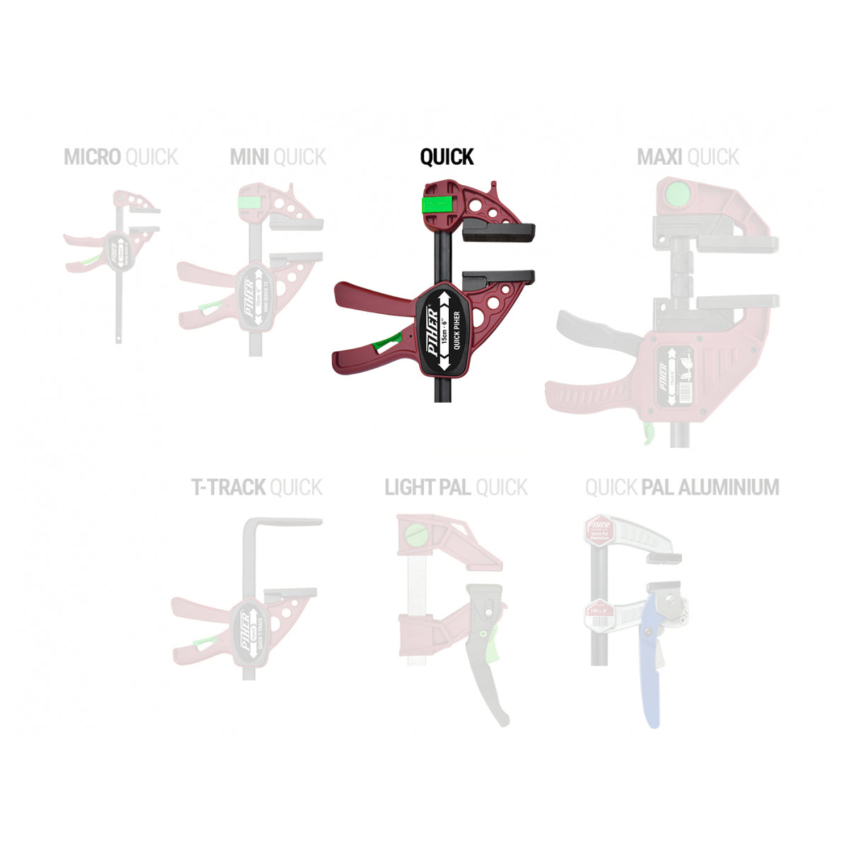  Piher Serre-joint Rapide Quick 450mm (52645)