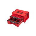  Qbrick System PRO Coffret à Outils 2 Tiroirs Expert RED 2.0 Ultra HD (SKRQPROD2E2CCZEPG003)