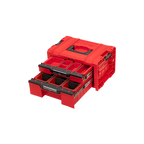  Qbrick System PRO Coffret à Outils 2 Tiroirs Expert RED 2.0 Ultra HD (SKRQPROD2E2CCZEPG003)