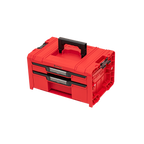  Qbrick System PRO Coffret à Outils 2 Tiroirs Expert RED 2.0 Ultra HD (SKRQPROD2E2CCZEPG003)