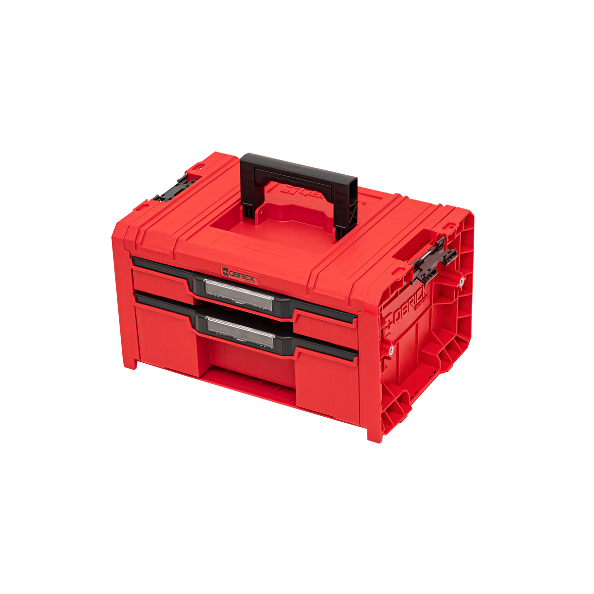  Qbrick System PRO Coffret à Outils 2 Tiroirs Expert RED 2.0 Ultra HD (SKRQPROD2E2CCZEPG003)