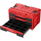  Qbrick System ONE Coffret à Outils 3 Tiroirs 2.0 RED Ultra HD (SKRQONED3CZEPG003)