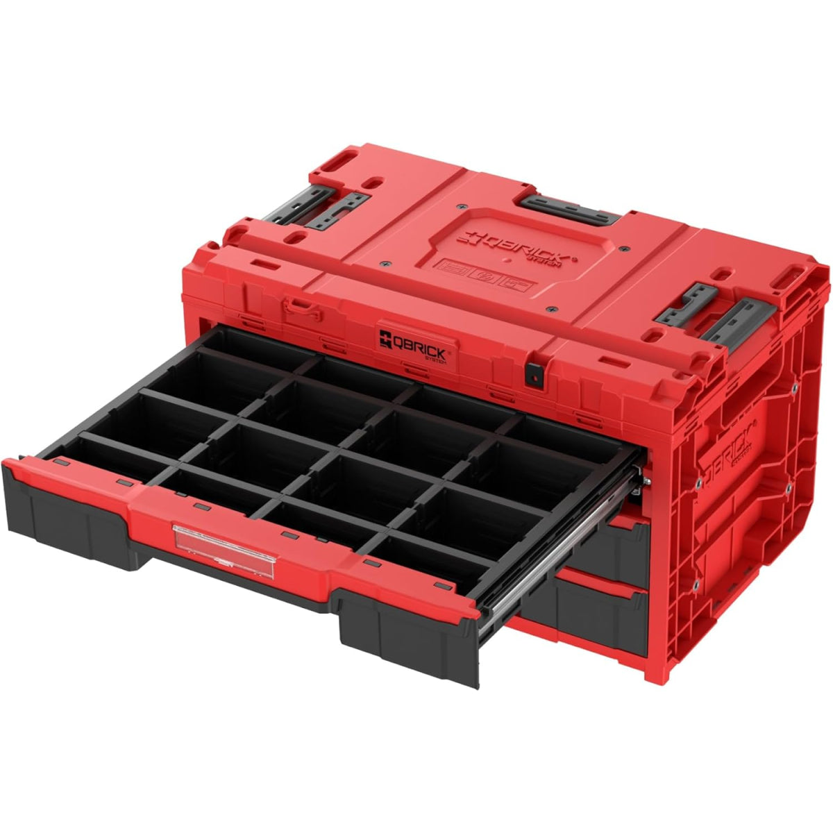  Qbrick System ONE Coffret à Outils 3 Tiroirs 2.0 RED Ultra HD (SKRQONED3CZEPG003)