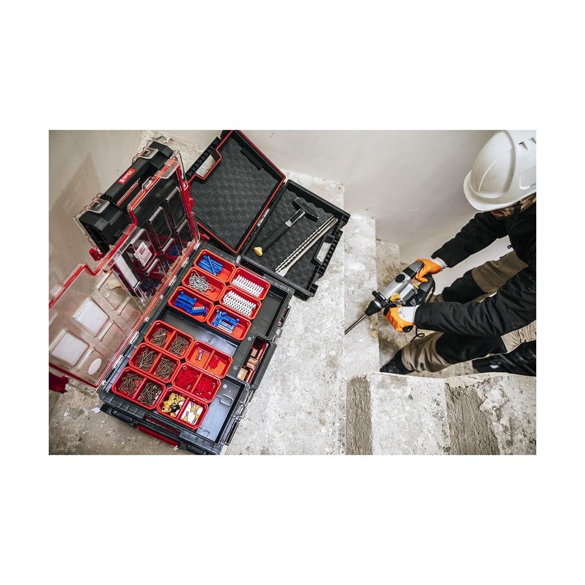  Qbrick Organisateur 300 MFI System PRO Avec Insert En Mousse (ORGQPRO300FCZAPG001)
