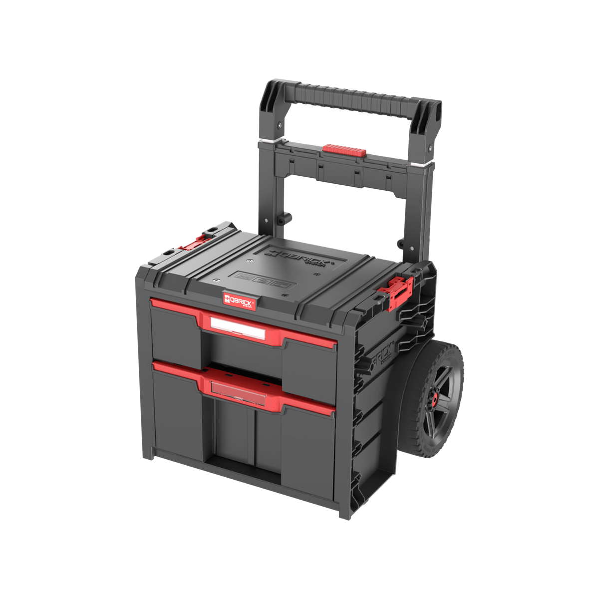  Qbrick System Pro Trolley à Outils 2 Tiroirs Cart 2.0 Plus (SKRWQCP2PD2CZAPG003)