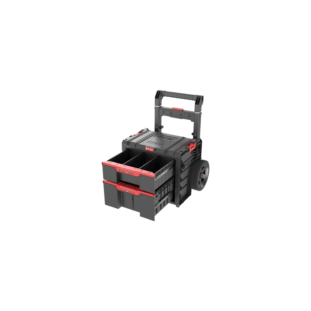  Qbrick System Pro Trolley à Outils 2 Tiroirs Cart 2.0 Plus (SKRWQCP2PD2CZAPG003)