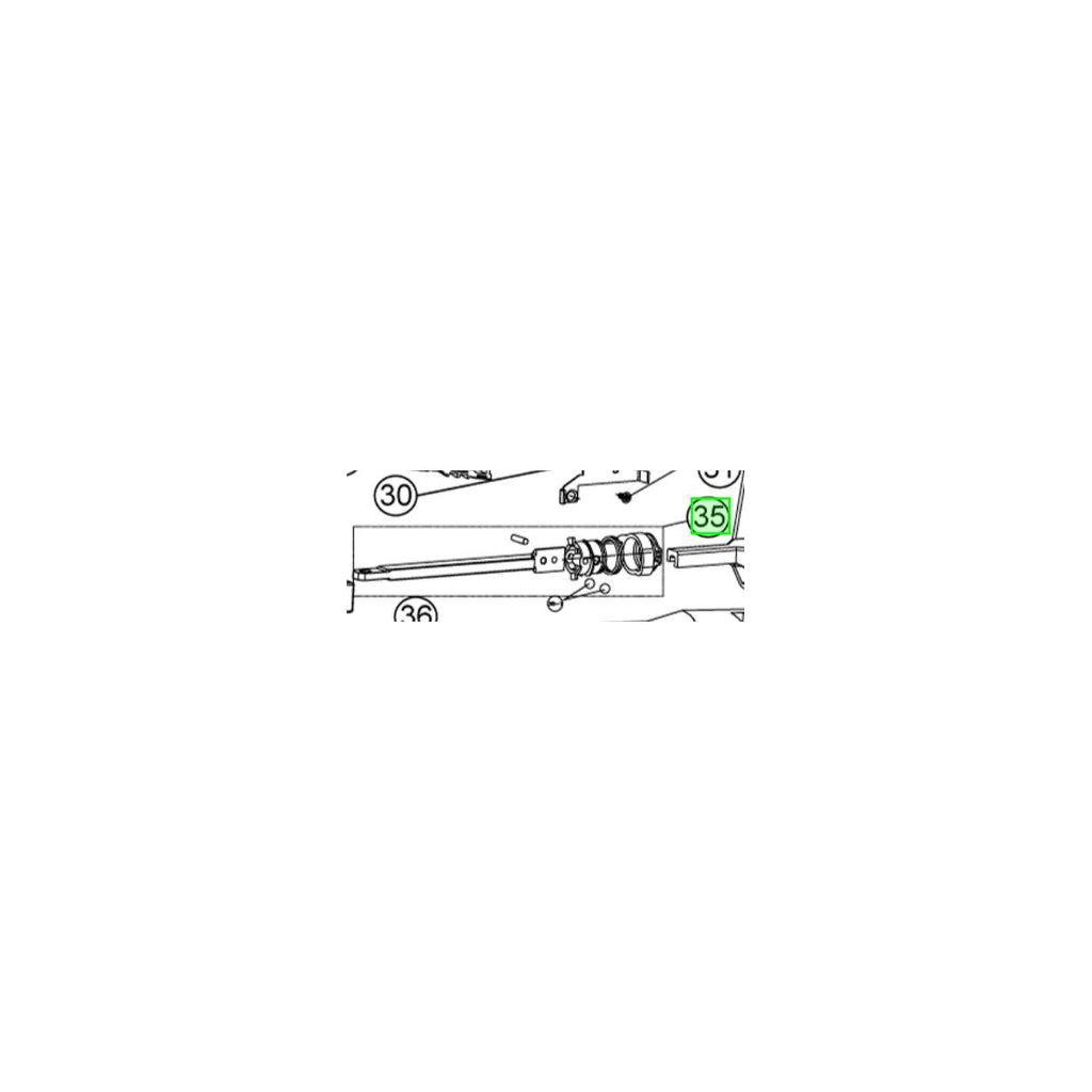  Ryobi Axe D'entraînement De Scie Sabre RRS1801M, RRS1801L26S (5131029512)