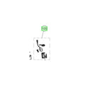  Ryobi Charbon Avec Support Pour Meuleuse RAG750, RAG800 (5131040679)