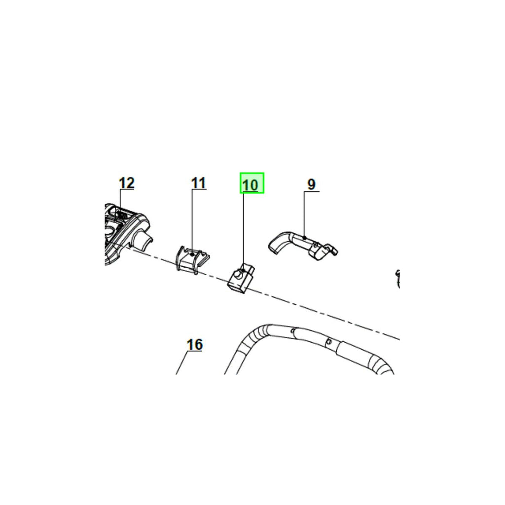  Ryobi Interrupteur Pour Tondeuse RLM 3313 A & RLM 3715 A (5131045832)