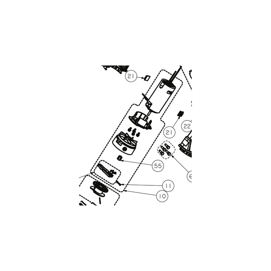  Ryobi Moteur Complet 18V Coupe-bordure RLT1830 (5131035564)