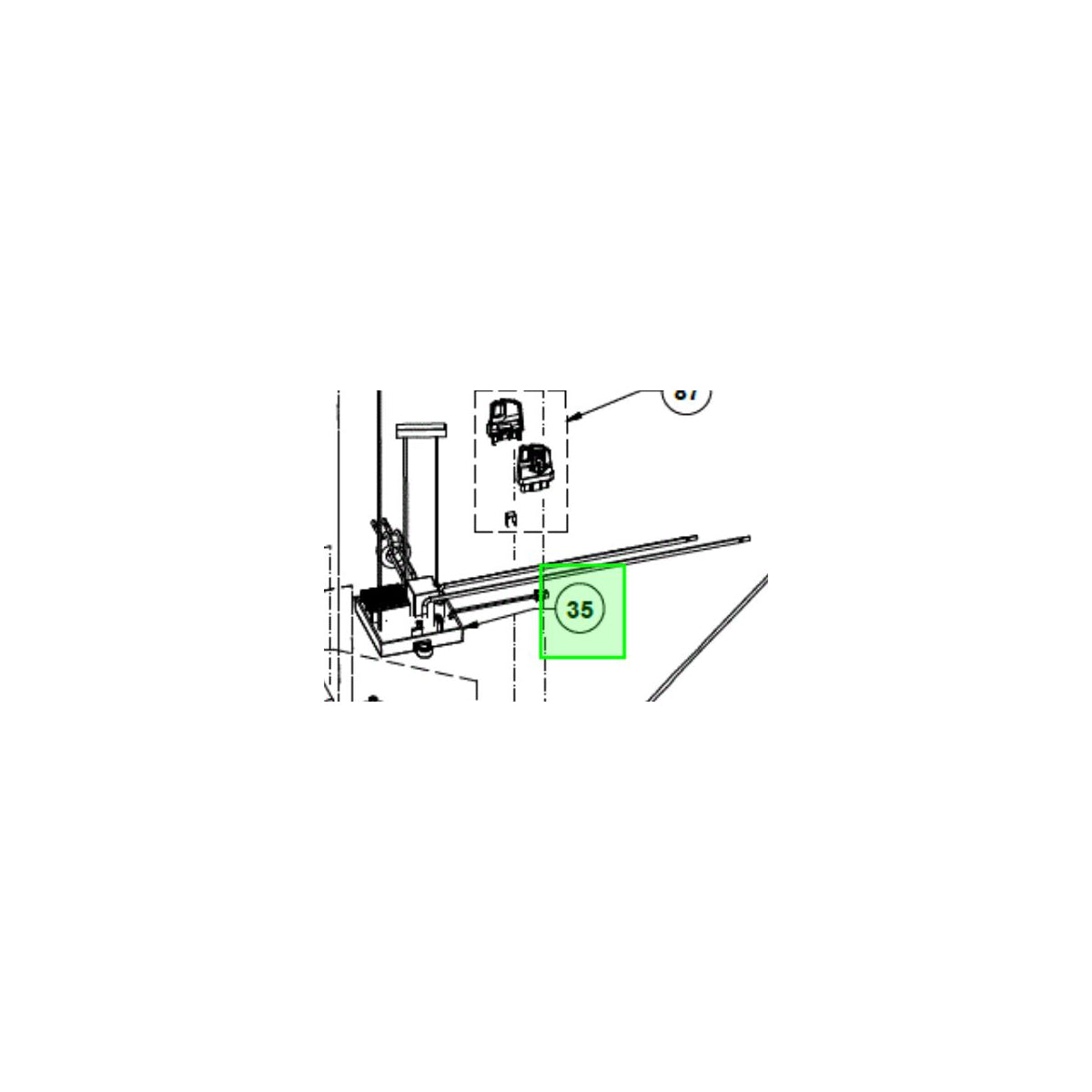  Ryobi Platine électronique Pour Tondeuse 18V OLM1833B, RLM18X33B40, RLM18X33B50 (5131042253)