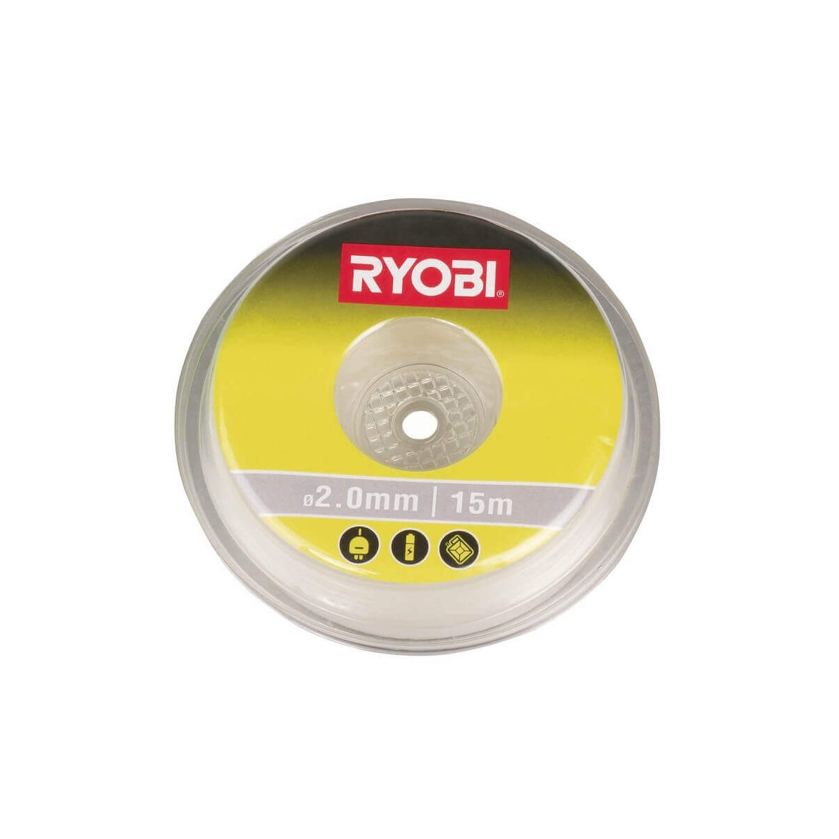  Ryobi RAC102 Bobine De Fil De Coupe 15mlx2.0mm Blanc (5132002639)