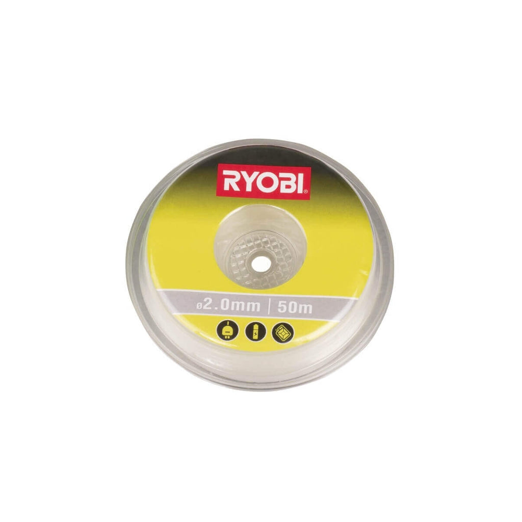  Ryobi RAC103 Bobine De Fil De Coupe 50mlx2.0mm Blanc (5132002640)