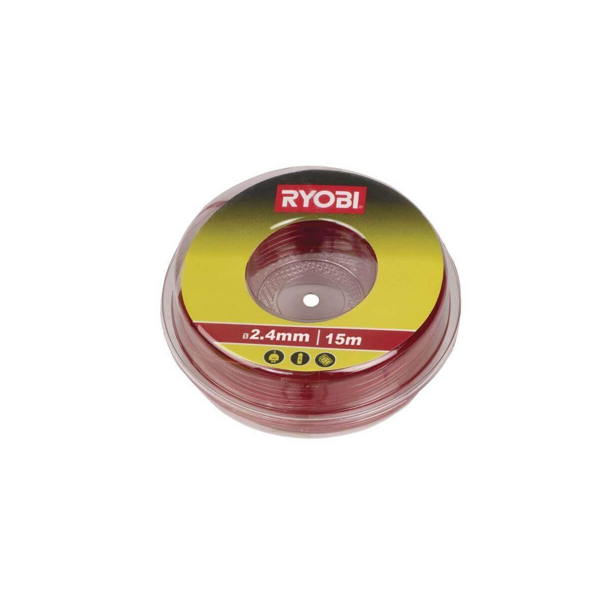  Ryobi RAC104 Bobine De Fil De Coupe 15mlx2.4mm Rouge (5132002641)