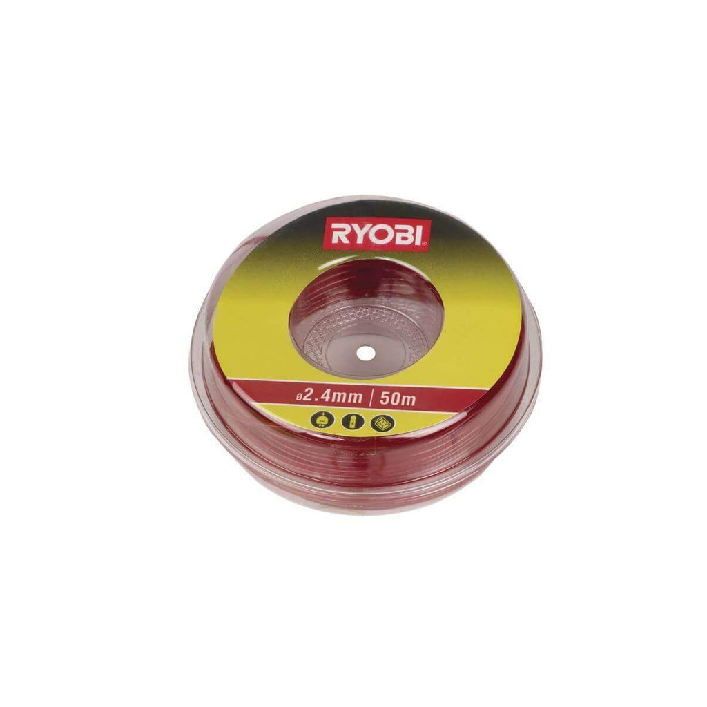  Ryobi RAC105 Bobine De Fil De Coupe 50mlx2.4mm Rouge (5132002642)