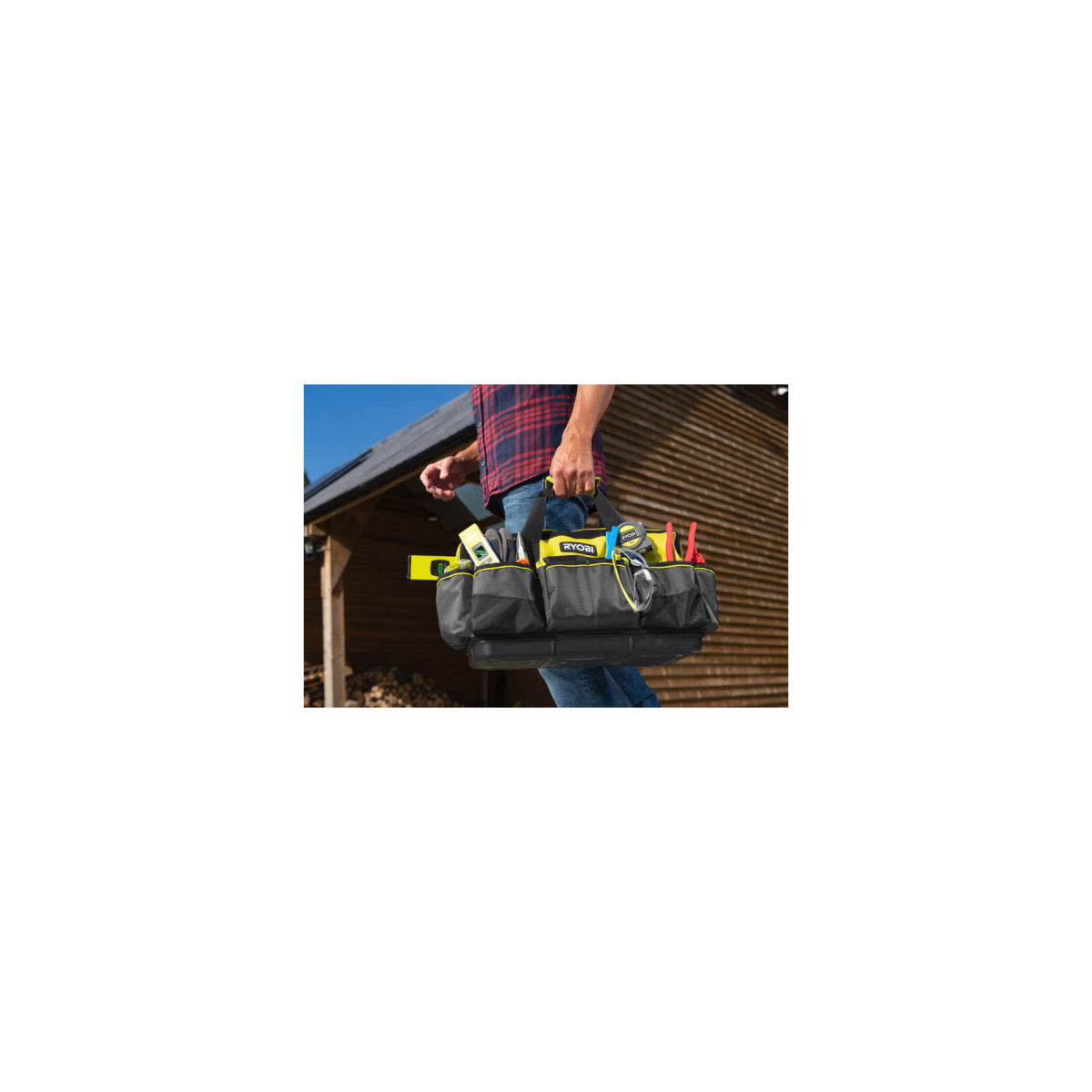  Ryobi RSSMTB1 Sac Porte-outils De Rangement 38cm 3/4 Outils (5132005339)