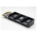  StealthMounts Supports De Batteries DeWalt 18V & 54V 6-pack NOIR BM-DW20-6