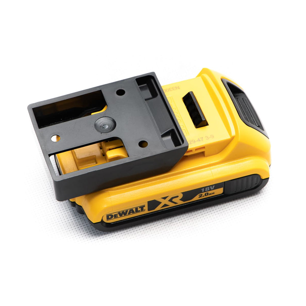  StealthMounts Supports De Batteries DeWalt 18V & 54V 6-pack NOIR BM-DW20-6