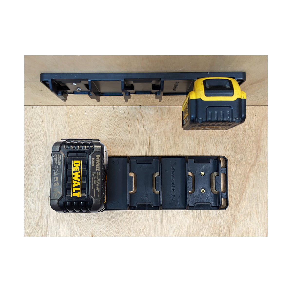  StealthMounts Supports De Batteries DeWalt 18V & 54V BD-DW20-1