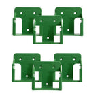  StealthMounts Supports De Batteries Hikoki, Hitachi 18V 6-pack VERT BM-MHH18-GRN-6