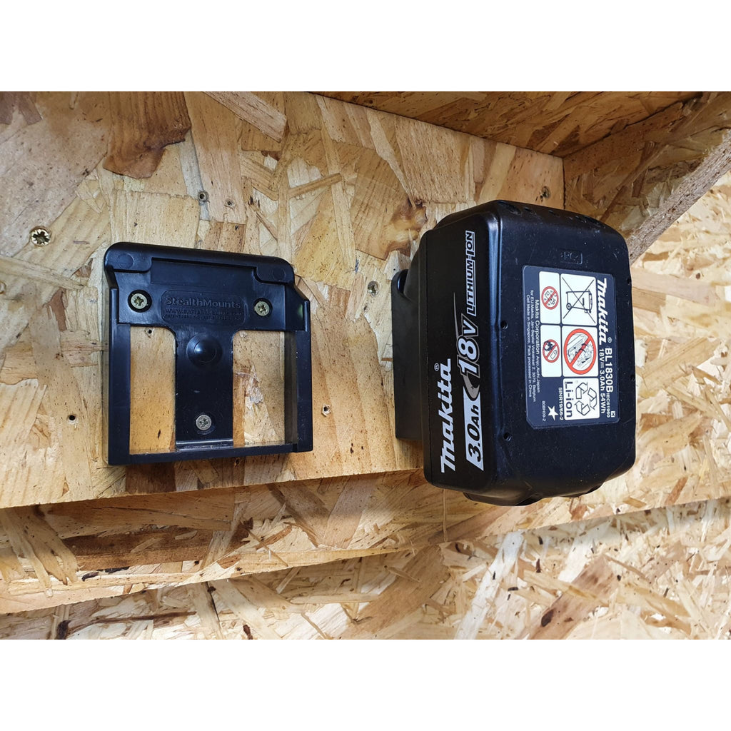  StealthMounts Supports De Batteries Makita 18V 6-pack Noir BM-MK18-6