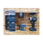  StealthMounts Supports De Batteries Makita 40V XGT 6-pack BLEU BM-MK40-BLU-6
