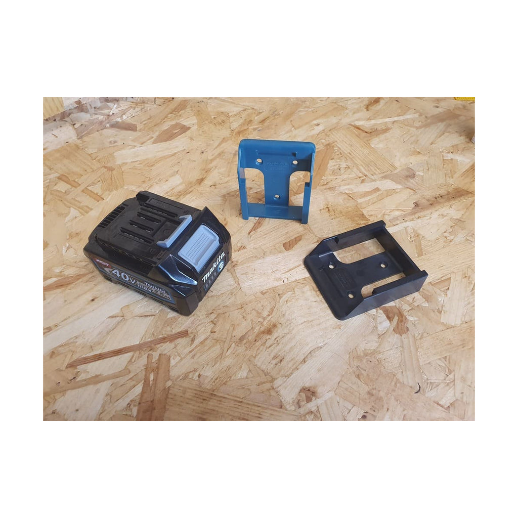  StealthMounts Supports De Batteries Makita 40V XGT 6-pack BLEU BM-MK40-BLU-6