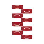  StealthMounts Supports De Fixations Packout Milwaukee 8-pack ROUGE PAC-F-02-8