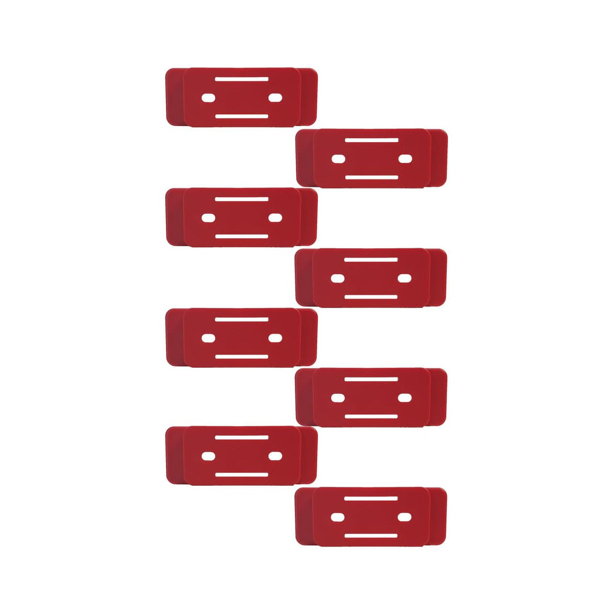  StealthMounts Supports De Fixations Packout Milwaukee 8-pack ROUGE PAC-F-02-8