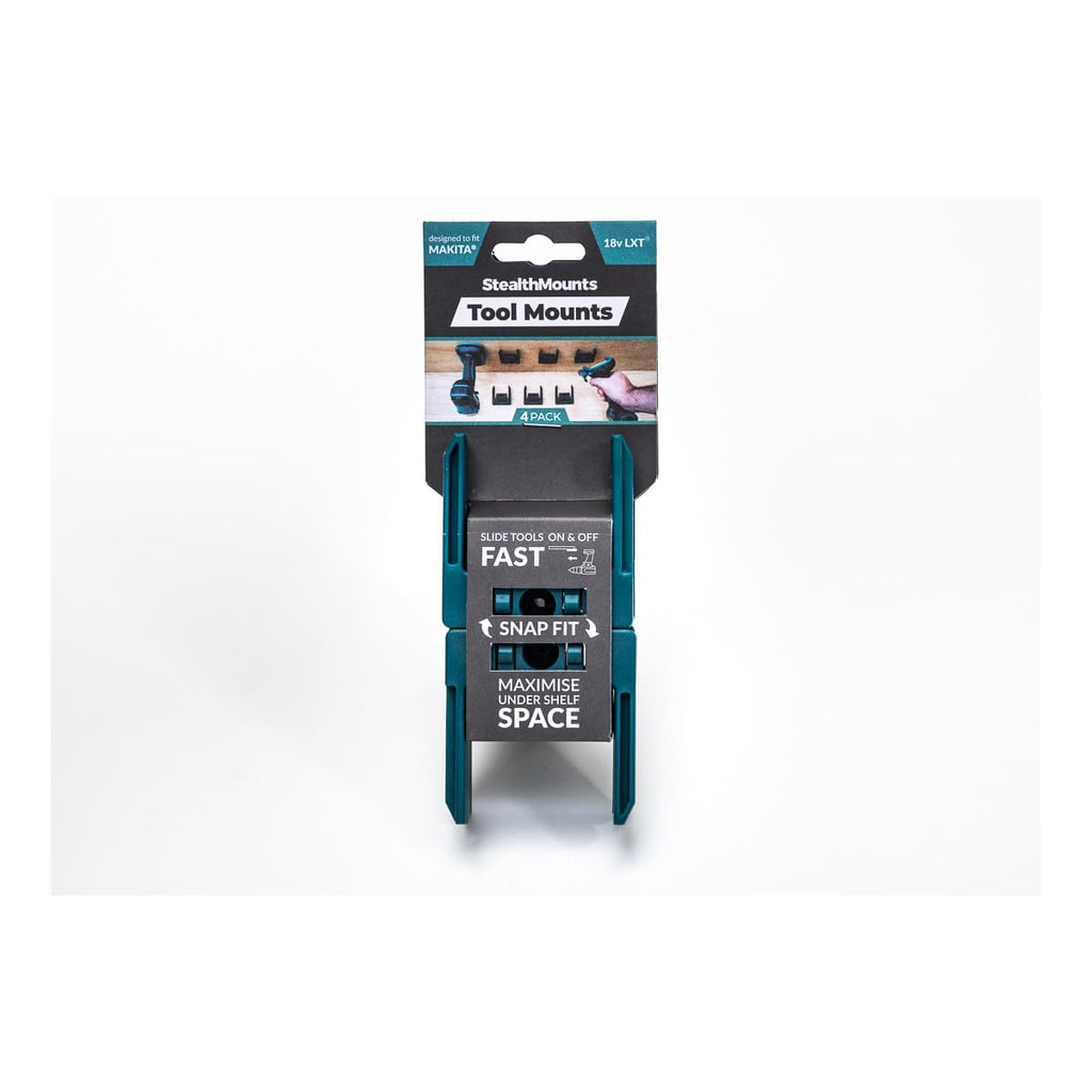  StealthMounts Supports De Machines Makita 18V LXT 4-pack Bleu TM-MK18-BLU-4