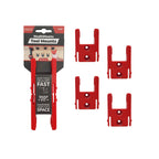  StealthMounts Supports De Machines Milwaukee 18v 4-pack ROUGE TM-MW18-RED-4