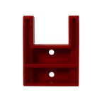  StealthMounts Supports De Machines Milwaukee 18v 4-pack ROUGE TM-MW18-RED-4