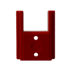  StealthMounts Supports De Machines Milwaukee 18v 4-pack ROUGE TM-MW18-RED-4