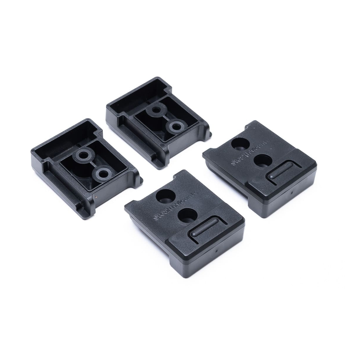  StealthMounts Supports De Machines Stanley FatMax 18V/20V & Porter Cable 20V 4-pack NOIR TM-STPC-BLK-4