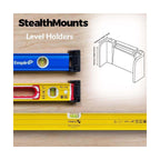  StealthMounts Supports De Niveaux Rouge OM-LM-RED-2