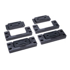  StealthMounts Supports Universels Cleat N'feet Packout Milwaukee 4-pack NOIR OM-CLFT-BLK-4