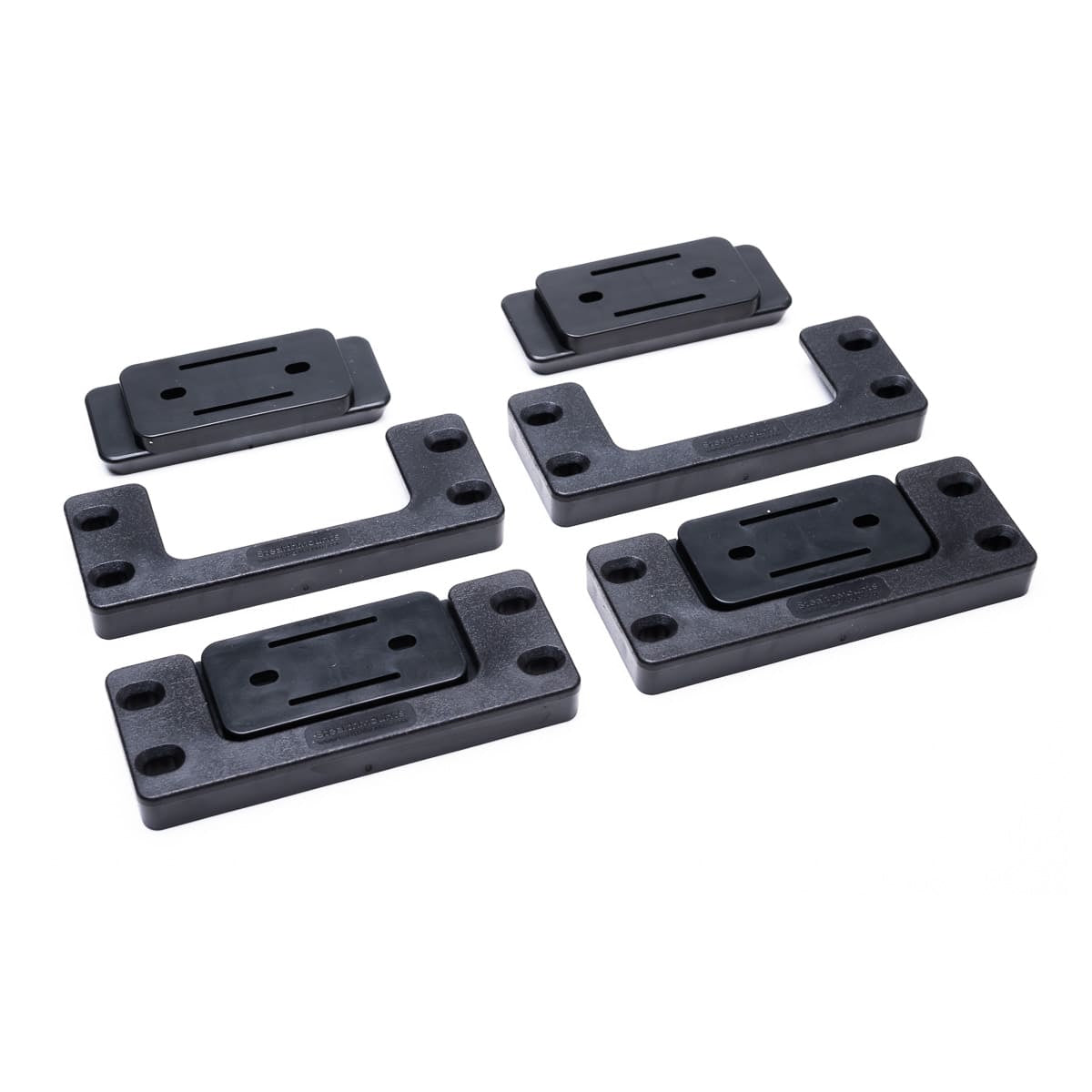  StealthMounts Supports Universels Cleat N'feet Packout Milwaukee 4-pack NOIR OM-CLFT-BLK-4