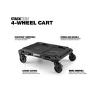  Toughbuilt Chariot à 4 Roues StackTech TB-B1-T-10