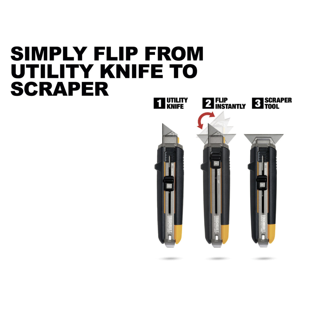  ToughBuilt Cutter Grattoir 2 En 1 TB-H4S5-01