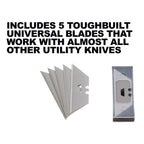  ToughBuilt Cutter Grattoir 2 En 1 TB-H4S5-01