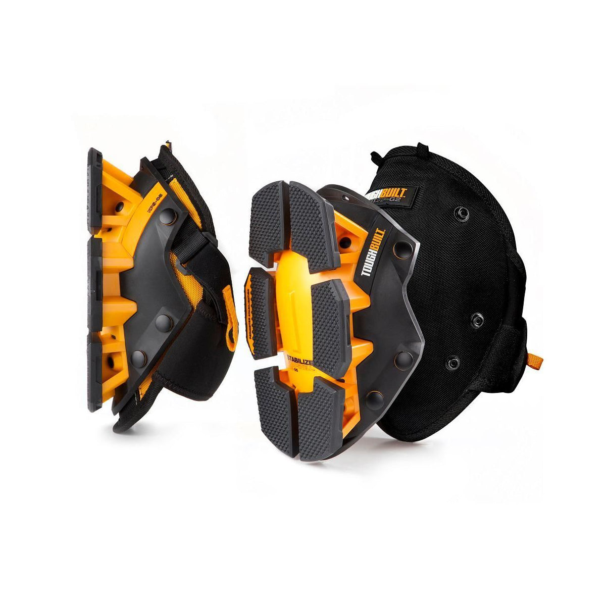  ToughBuilt Genouillères 2 En 1 Avec Stabilisateur GelFit TB-KP-G205