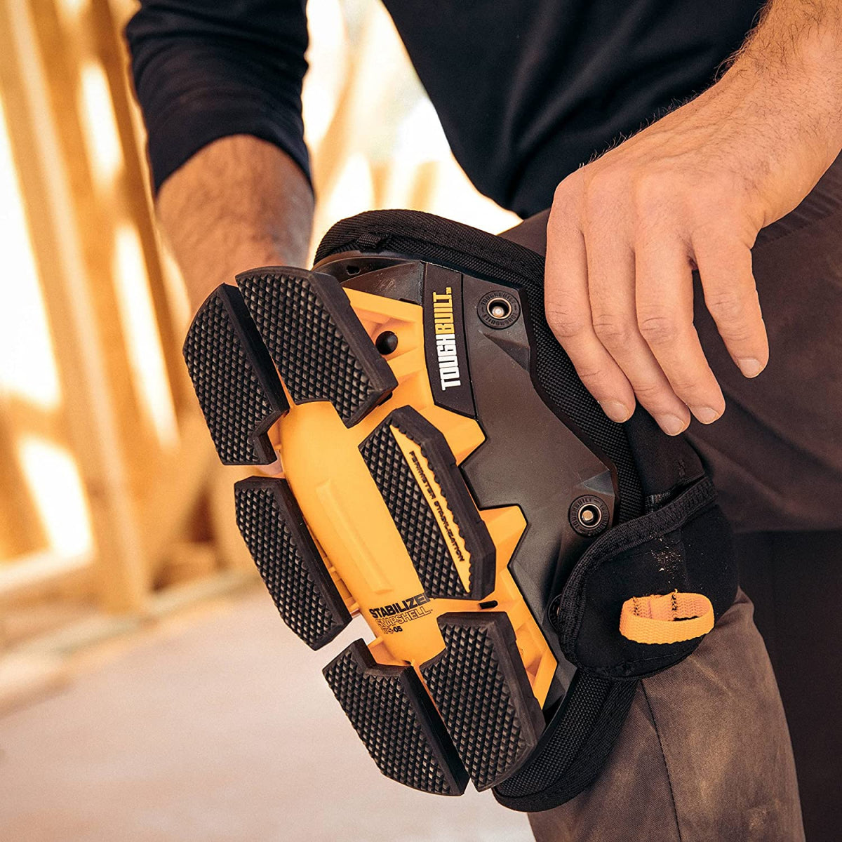  ToughBuilt Genouillères 2 En 1 Avec Stabilisateur GelFit TB-KP-G205