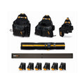  Toughbuilt Kit Ceinture Et Poche à Outils Avec Organisateur Mural (TB-CT-153-11)