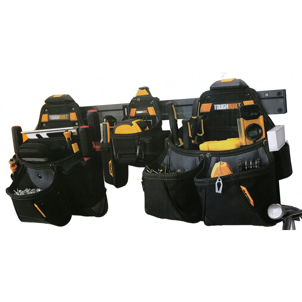  Toughbuilt Kit Ceinture Et Poche à Outils Avec Organisateur Mural (TB-CT-153-11)