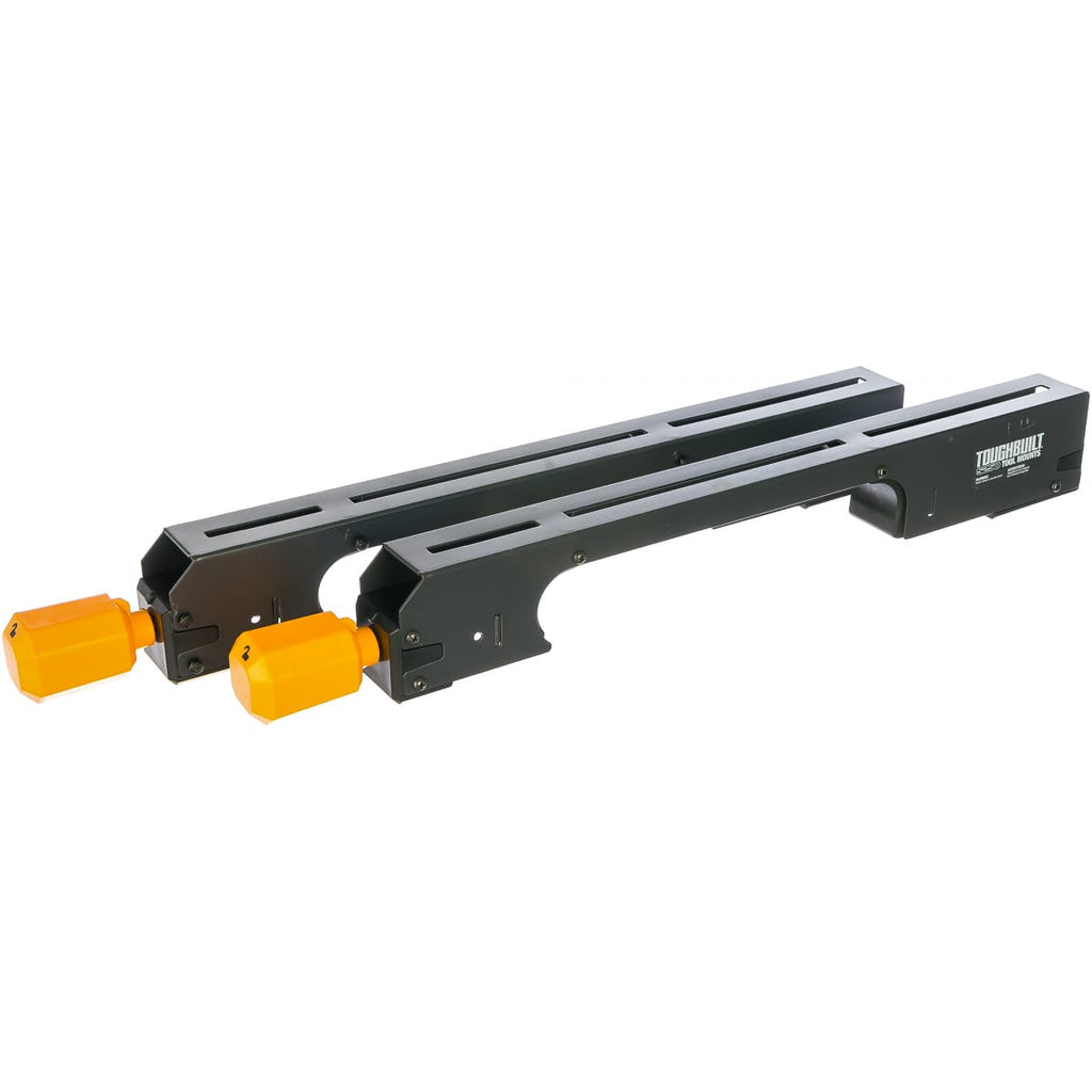  Toughbuilt Lot De 2 Supports Pour Piétement De Scie à Onglet Universel TB-S250